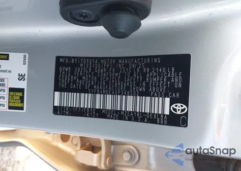 2025 Toyota Corolla Le from USA, damaged, VIN 5YFB4MDE4SP348502